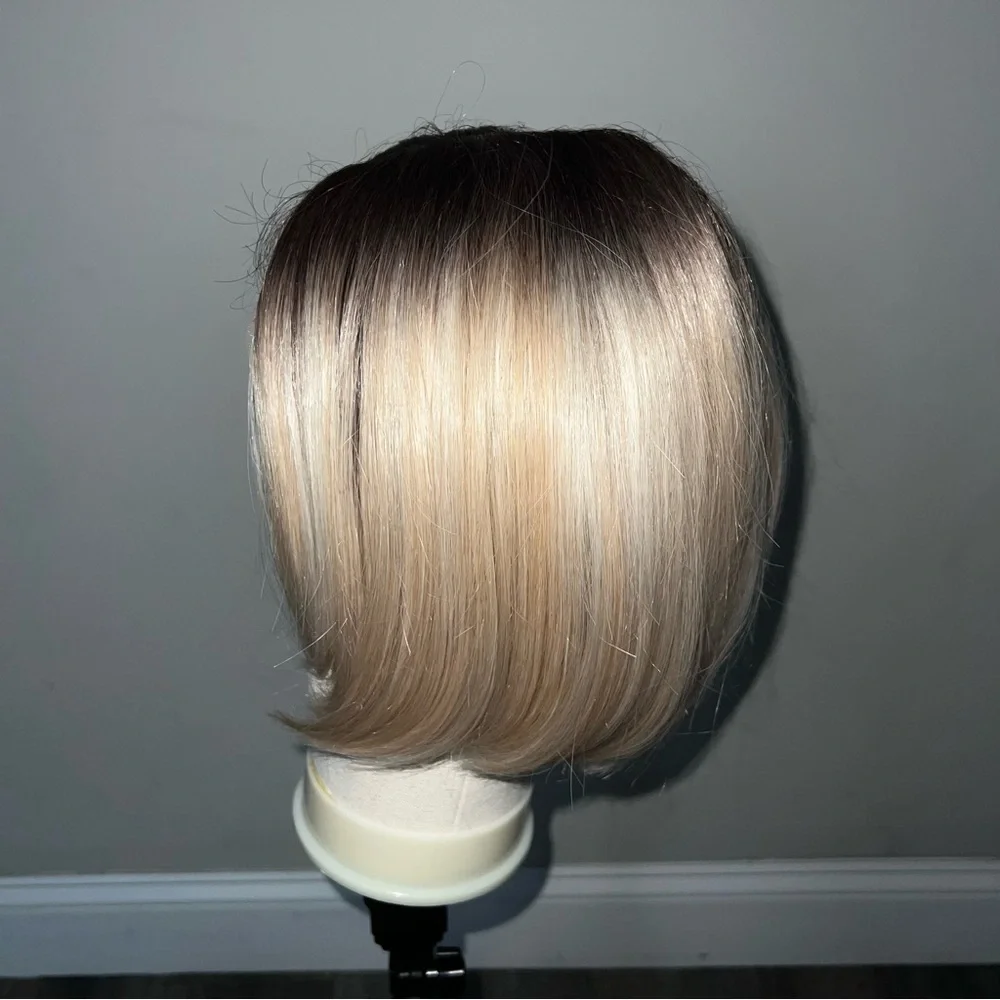 Stylish Lace Front Ombré Wig - Picture 2 of 14